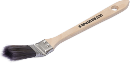 Allround Short Angled Brush Wood