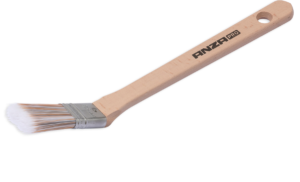 Super Soft Short Angled Brush Wood 25 mm