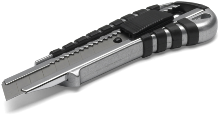 Knife With Single Snap-Off Blade, Large