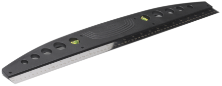 Paperhanging Tearing Ruler With Level